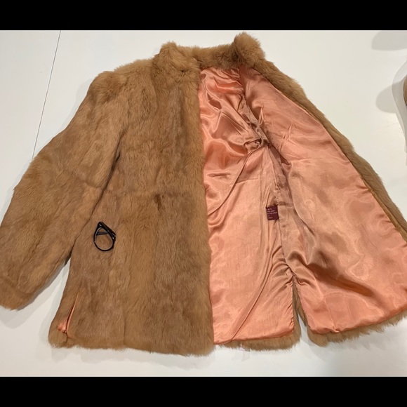 😍100% Genuine Rabbit Fur Jacket 😍 - Picture 7 of 7